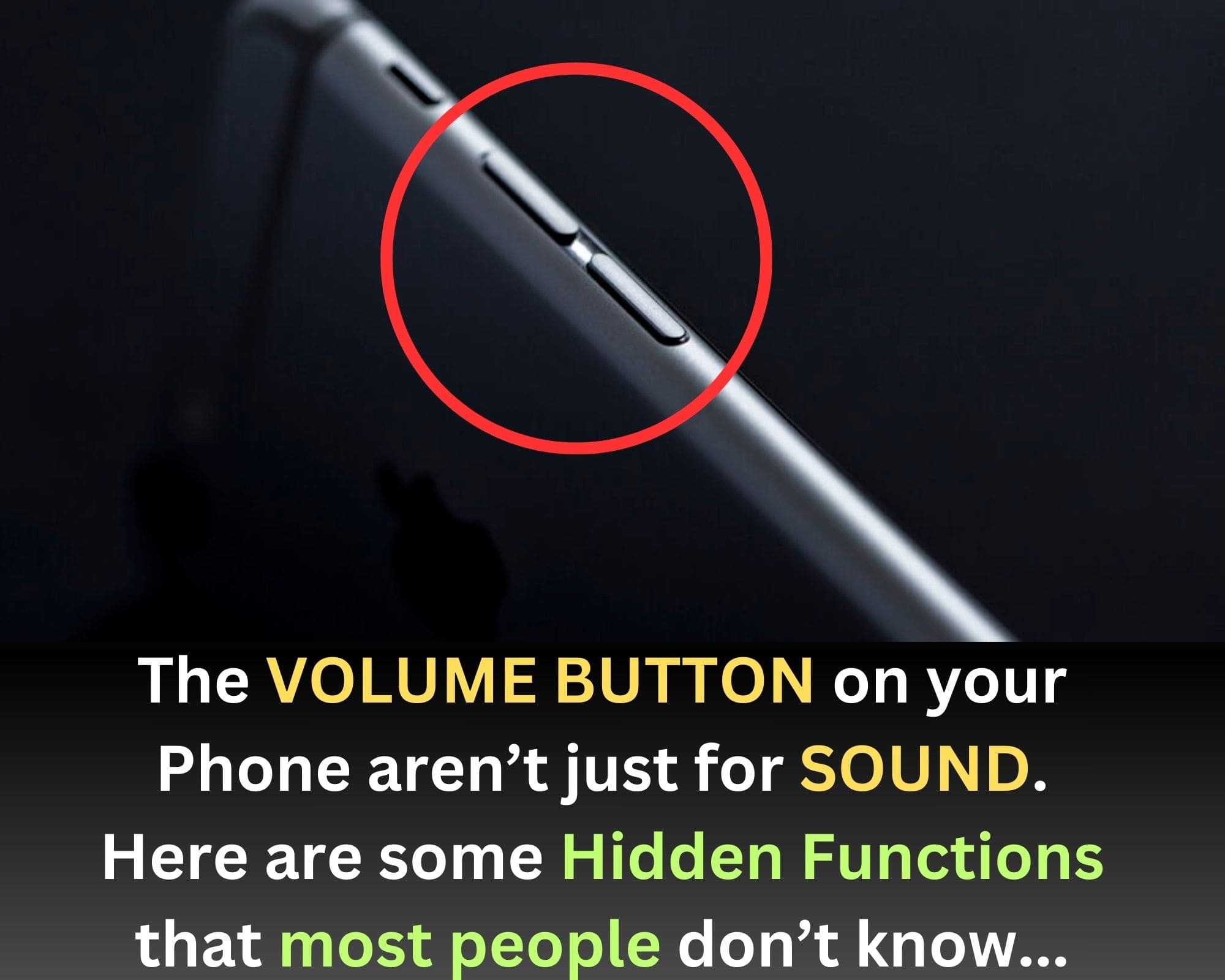 Volume button